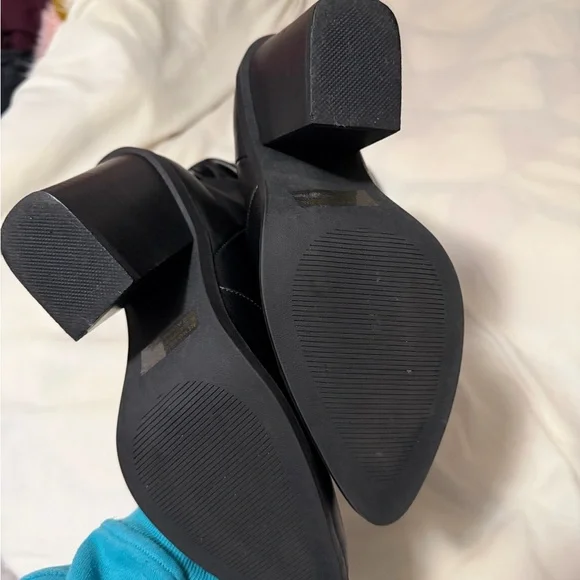 Dolce Vida Numbra Ruched Black Boots Women’s 8.5 NEW - Picture 6 of 8